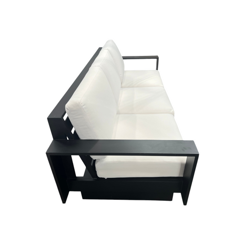 Joss & Main Sterling 3-Piece Outdoor Seating Group with Swivel Chair and Sunbrella Cushions, image 22