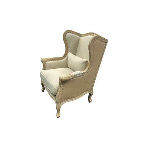 Zentique Upholstered Wingback Chair, image 7