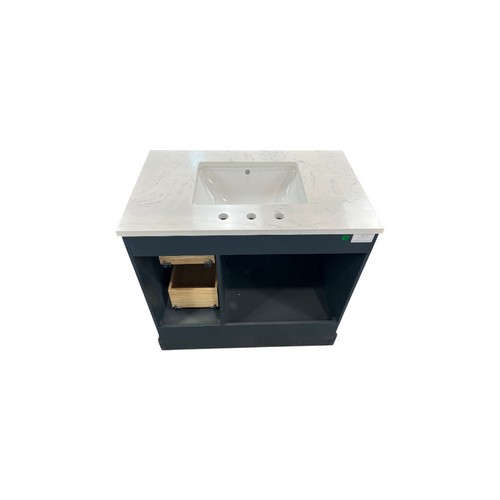Vanity Art Madison Single Sink 2 Door and Drawer Bathroom Vanity with Top, image 13