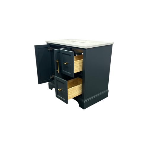 Vanity Art Madison Single Sink 2 Door and Drawer Bathroom Vanity with Top, image 23
