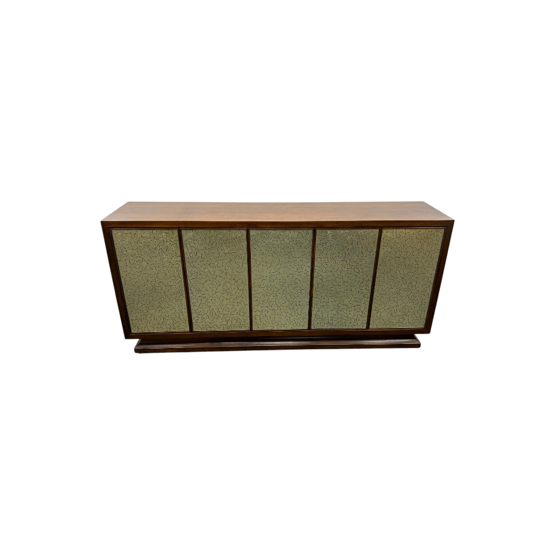 Hooker Furniture Melange Lloyds Leopard Entertainment Credenza - Medium Wood