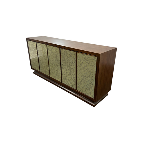 Hooker Furniture Melange Lloyds Leopard Entertainment Credenza - Medium Wood, image 6
