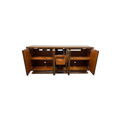 Hooker Furniture Melange Lloyds Leopard Entertainment Credenza - Medium Wood, image 20