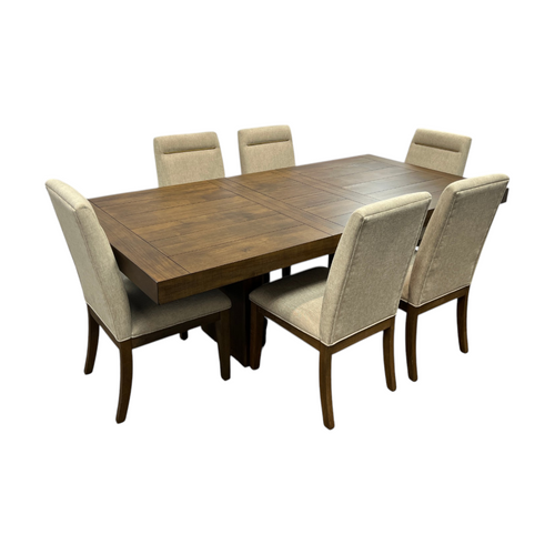 Latitude Run Jaquelyn Extendable Trestle Dining Set, image 3