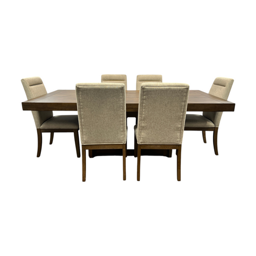 Latitude Run Jaquelyn Extendable Trestle Dining Set, image 46