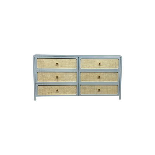 TOV Furniture Patty Rattan 6 Drawer Dresser, image 2