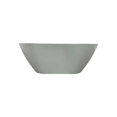 Ove Decors Ayago Solid Surface Freestanding White Acrylic Soaking Bathtub, with Overflow and Chrome Pop-up Drain, image 19