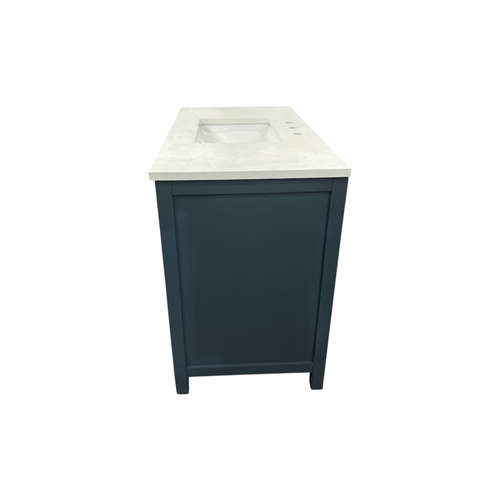Sudio Design Cooper Vintage Blue Vanity with Ariston White Top, image 7