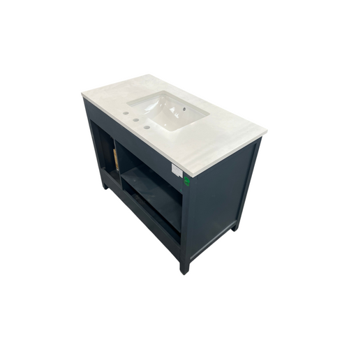 Sudio Design Cooper Vintage Blue Vanity with Ariston White Top, image 14