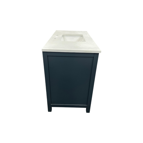 Sudio Design Cooper Vintage Blue Vanity with Ariston White Top, image 16