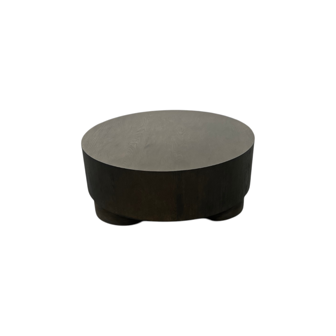Classic Home Runa 42" Wood Coffee Table In Coffee Brown