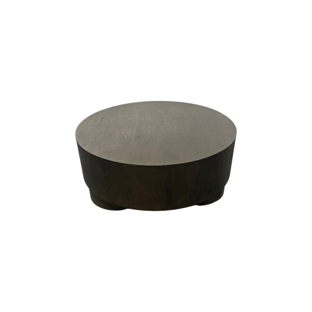 Classic Home Runa 42" Wood Coffee Table In Coffee Brown