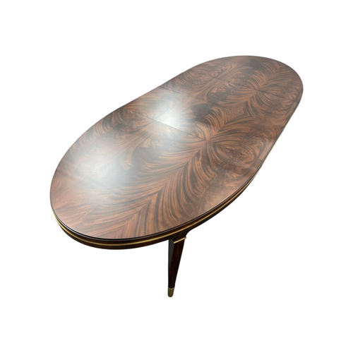Woodbridge Furniture Lynn Extendable Oak Oval Solid Wood Dining Table, image 5