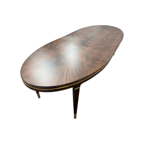 Woodbridge Furniture Lynn Extendable Oak Oval Solid Wood Dining Table, image 6