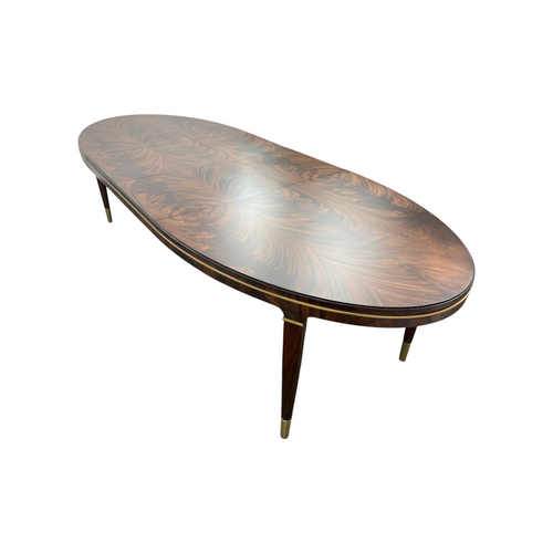 Woodbridge Furniture Lynn Extendable Oak Oval Solid Wood Dining Table, image 7