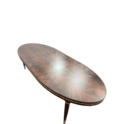 Woodbridge Furniture Lynn Extendable Oak Oval Solid Wood Dining Table, image 8