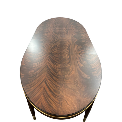 Woodbridge Furniture Lynn Extendable Oak Oval Solid Wood Dining Table, image 11