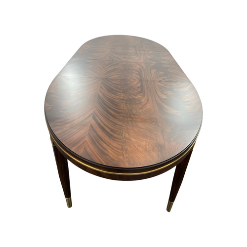 Woodbridge Furniture Lynn Extendable Oak Oval Solid Wood Dining Table, image 12