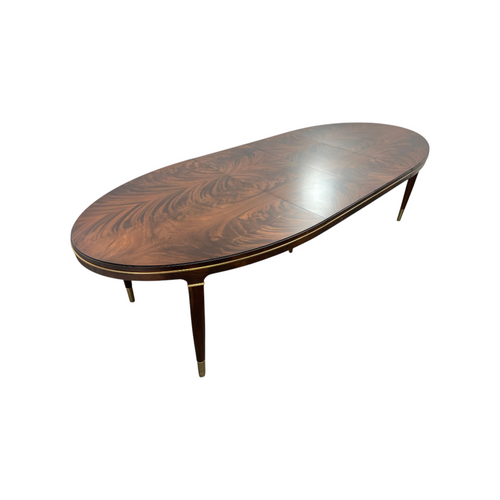 Woodbridge Furniture Lynn Extendable Oak Oval Solid Wood Dining Table, image 14