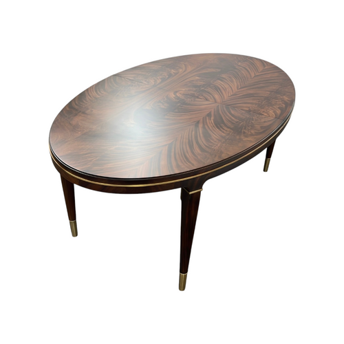 Woodbridge Furniture Lynn Extendable Oak Oval Solid Wood Dining Table, image 26