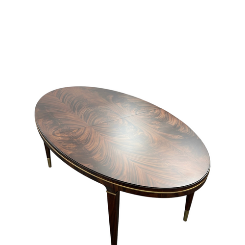 Woodbridge Furniture Lynn Extendable Oak Oval Solid Wood Dining Table, image 27
