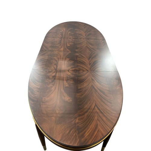 Woodbridge Furniture Lynn Extendable Oak Oval Solid Wood Dining Table, image 34