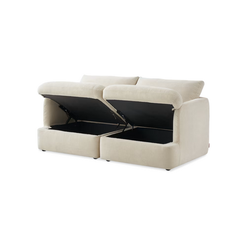 Castlery Ollie Storage Sofa, Cream, image 22