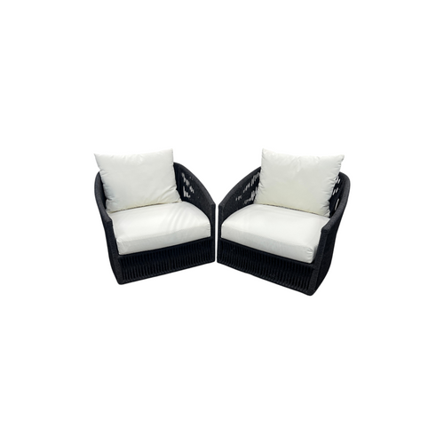 Four Hands Porto Outdoor Swivel Chair Set of 2, image 2