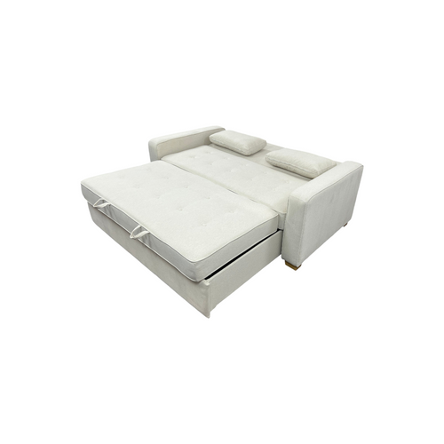 Serta Monroe Queen Square Arm Tufted Back Convertible Sleeper Sofa with Cushions, image 16