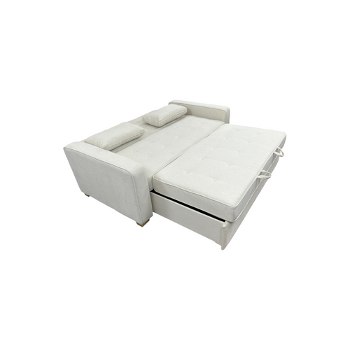 Serta Monroe Queen Square Arm Tufted Back Convertible Sleeper Sofa with Cushions, image 17