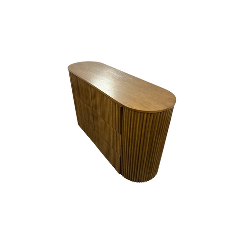 Latitude Run Ellison Fluted Solid Wood Dresser, Fully Assembled, image 5