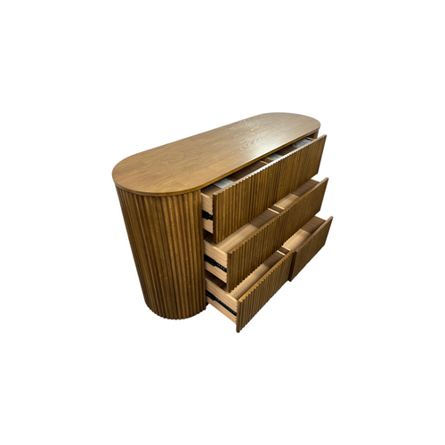 Latitude Run Ellison Fluted Solid Wood Dresser, Fully Assembled, image 20