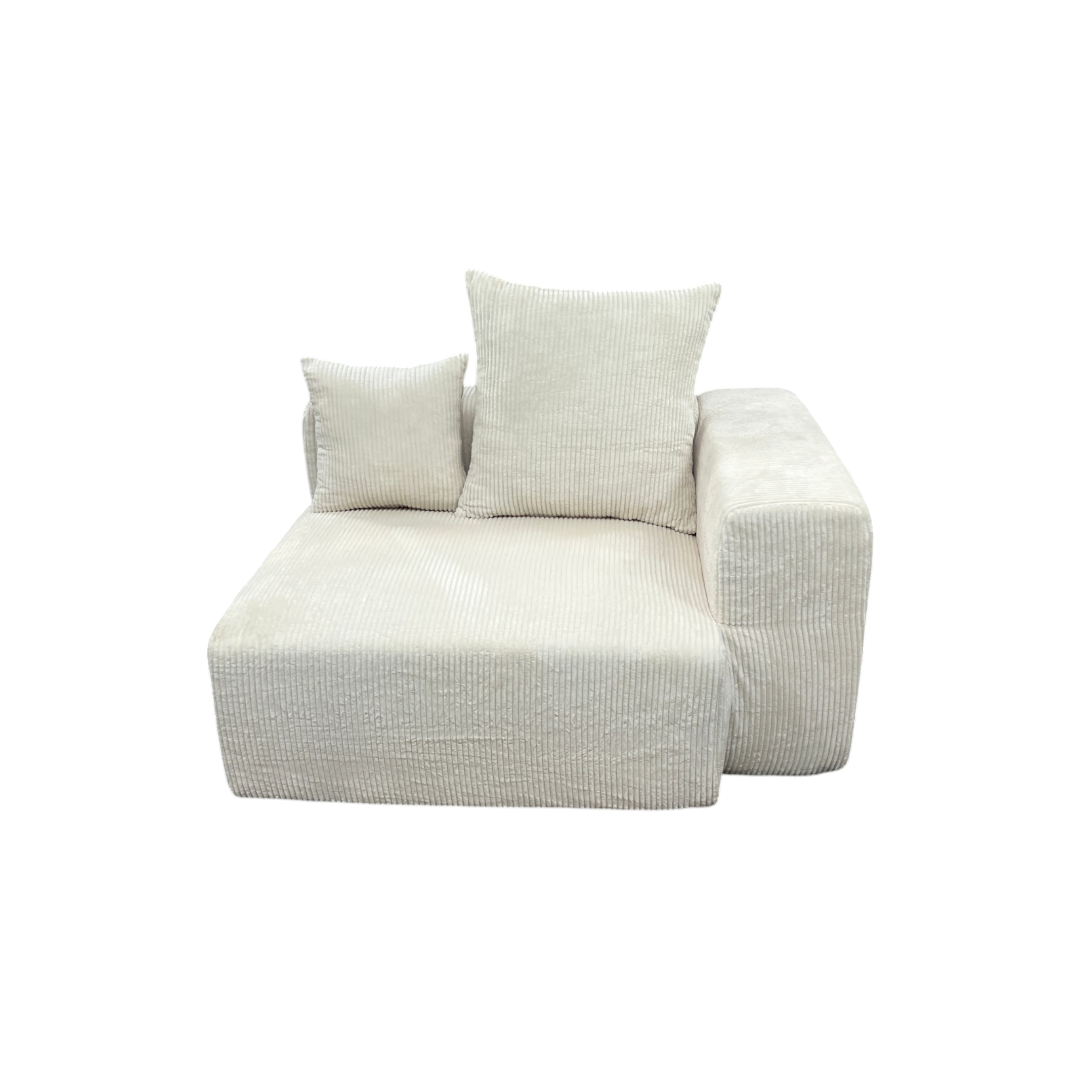 Latitude Run Nikodemos Corduroy Slipper Chair