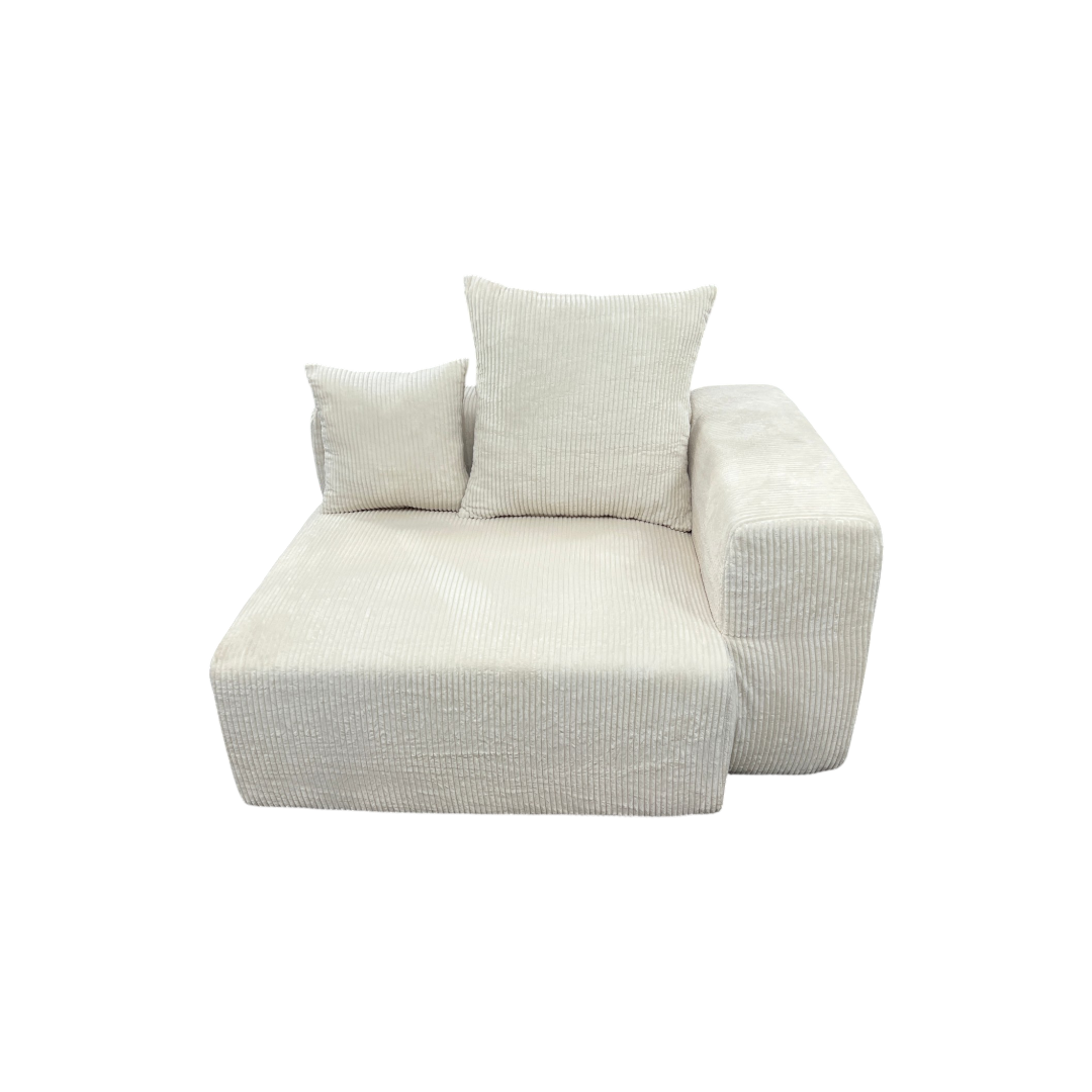 Latitude Run Nikodemos Corduroy Slipper Chair