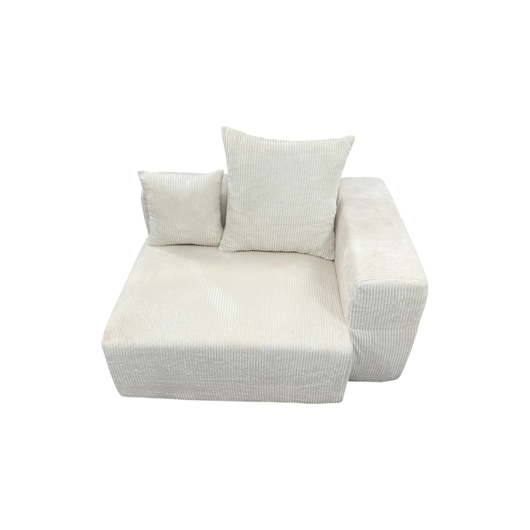 Latitude Run Nikodemos Corduroy Slipper Chair