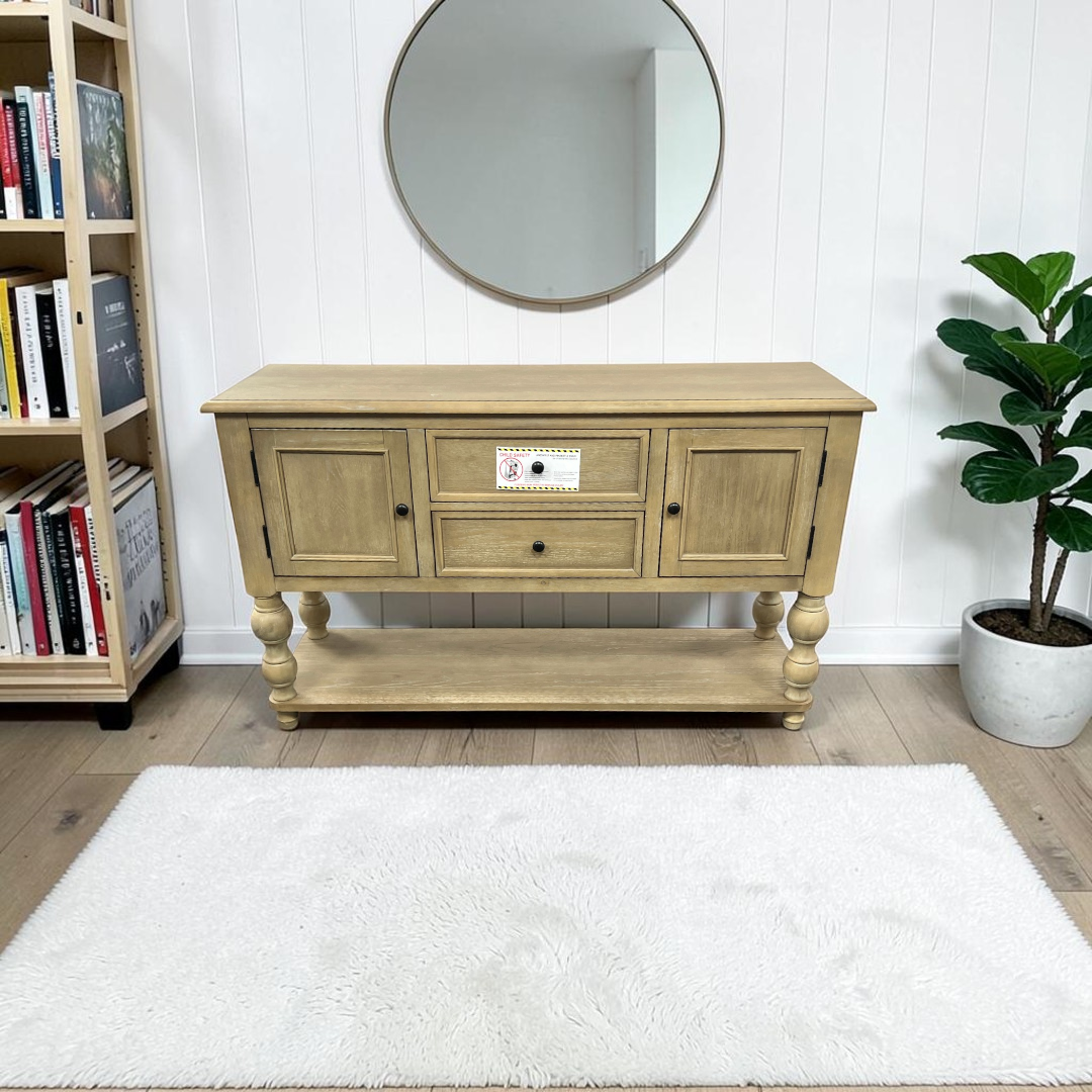 Ophelia & Co. Baiardo 60" Wood Storage Server