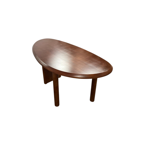 Loon Peak Brown Unique Shape Solid Wood Pine Wood Dining Table, image 8