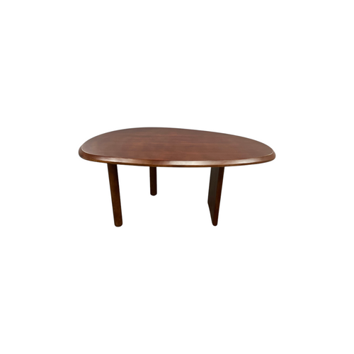 Loon Peak Brown Unique Shape Solid Wood Pine Wood Dining Table, image 14