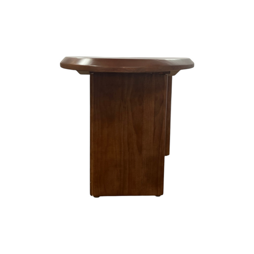 Loon Peak Brown Unique Shape Solid Wood Pine Wood Dining Table, image 18