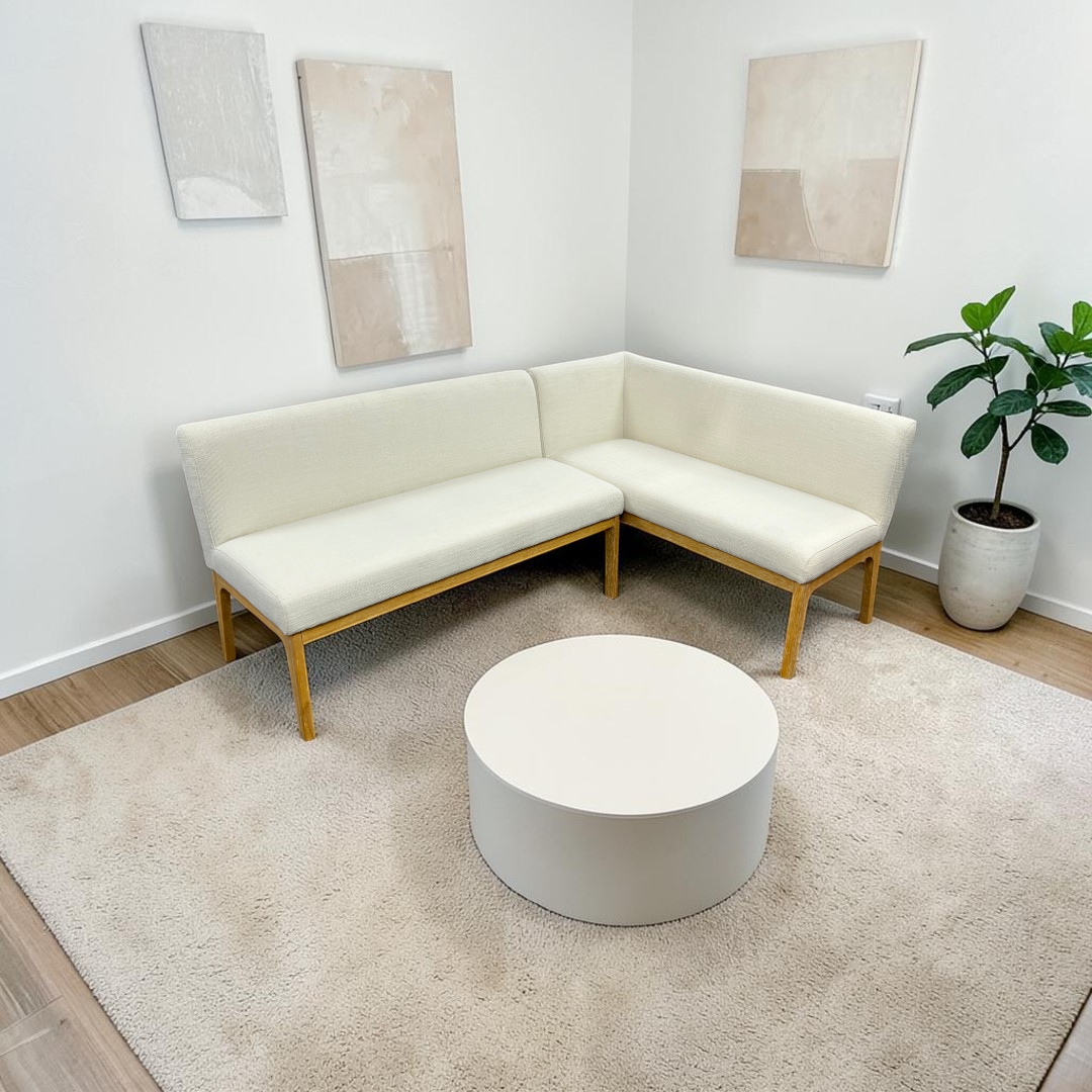 Castlery Elliot Performance Fabric L-Shape Banquette