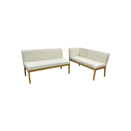 Castlery Elliot Performance Fabric L-Shape Banquette, image 4