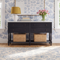 Birch Lane Aberdale 4 Drawer Sideboard with Marble Top