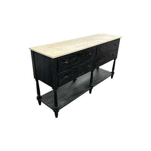 Birch Lane Aberdale 4 Drawer Sideboard with Marble Top, image 9