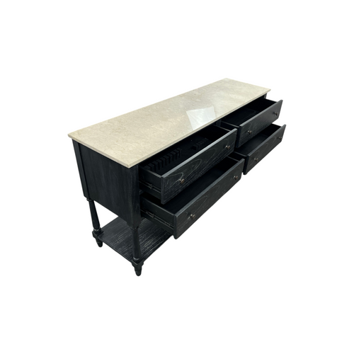 Birch Lane Aberdale 4 Drawer Sideboard with Marble Top, image 13