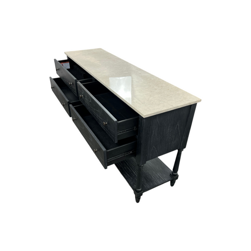 Birch Lane Aberdale 4 Drawer Sideboard with Marble Top, image 14