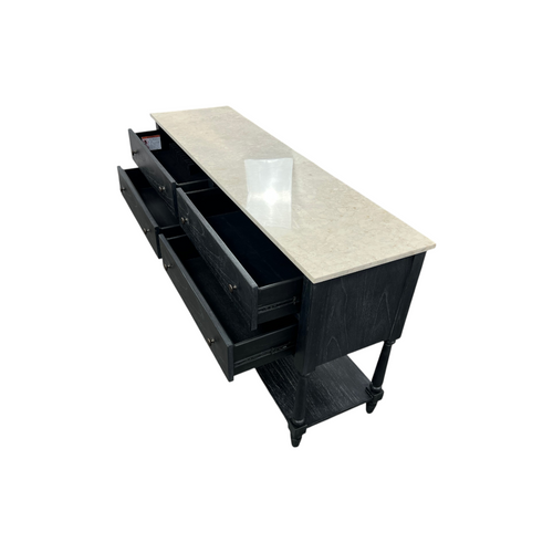 Birch Lane Aberdale 4 Drawer Sideboard with Marble Top, image 15