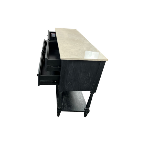 Birch Lane Aberdale 4 Drawer Sideboard with Marble Top, image 16