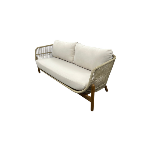 George Oliver Lyal Wood Patio Loveseat, image 5