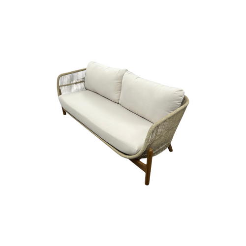 George Oliver Lyal Wood Patio Loveseat, image 6