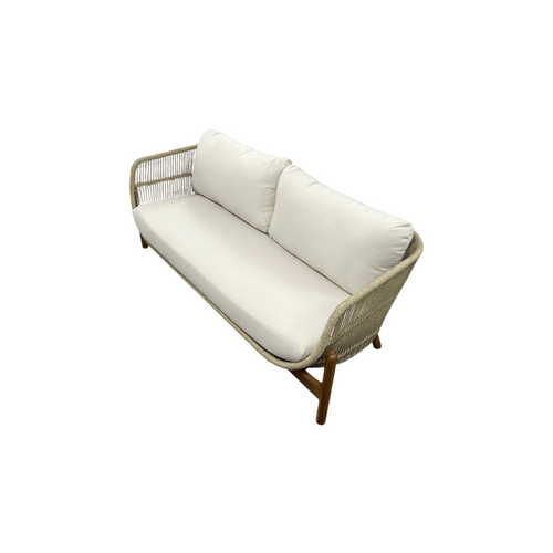 George Oliver Lyal Wood Patio Loveseat, image 7